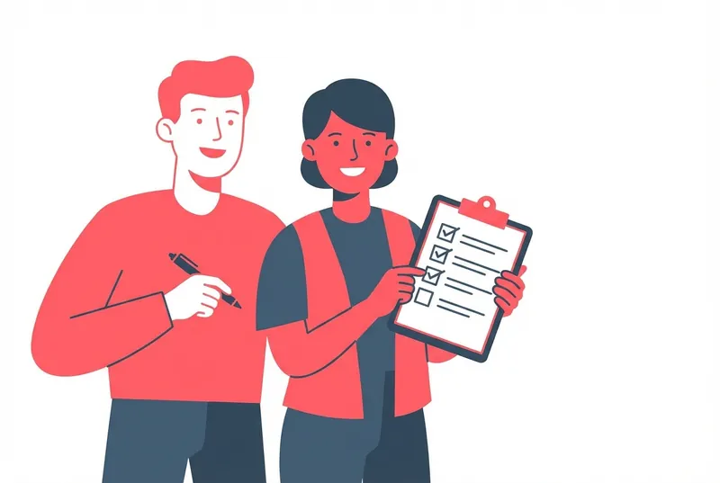 無料相談に向けて準備するイメージ