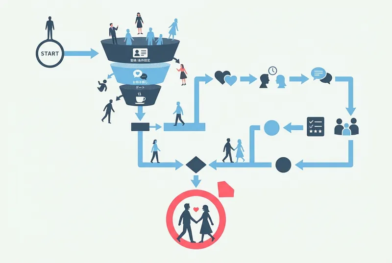 INTJの婚活を仕組みで解くイメージ