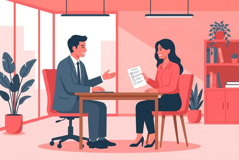 結婚相談所の無料相談で質問するイメージ