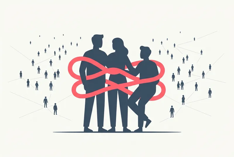 量より質の繋がりを表すイメージイラスト