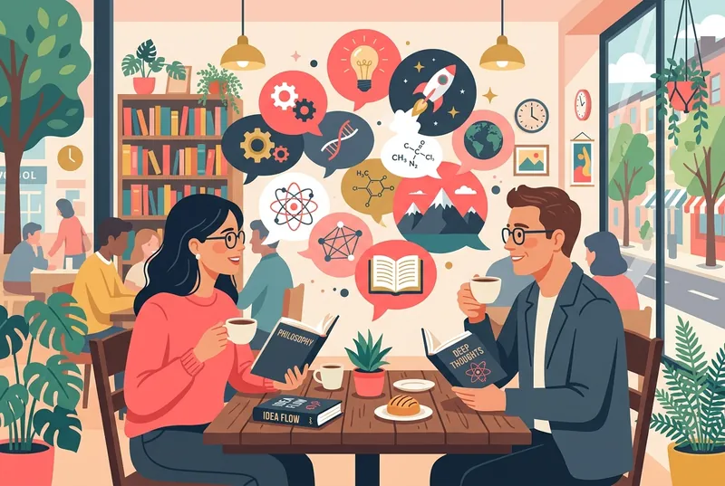 思考を共有できるパートナーとの出会いのイメージ